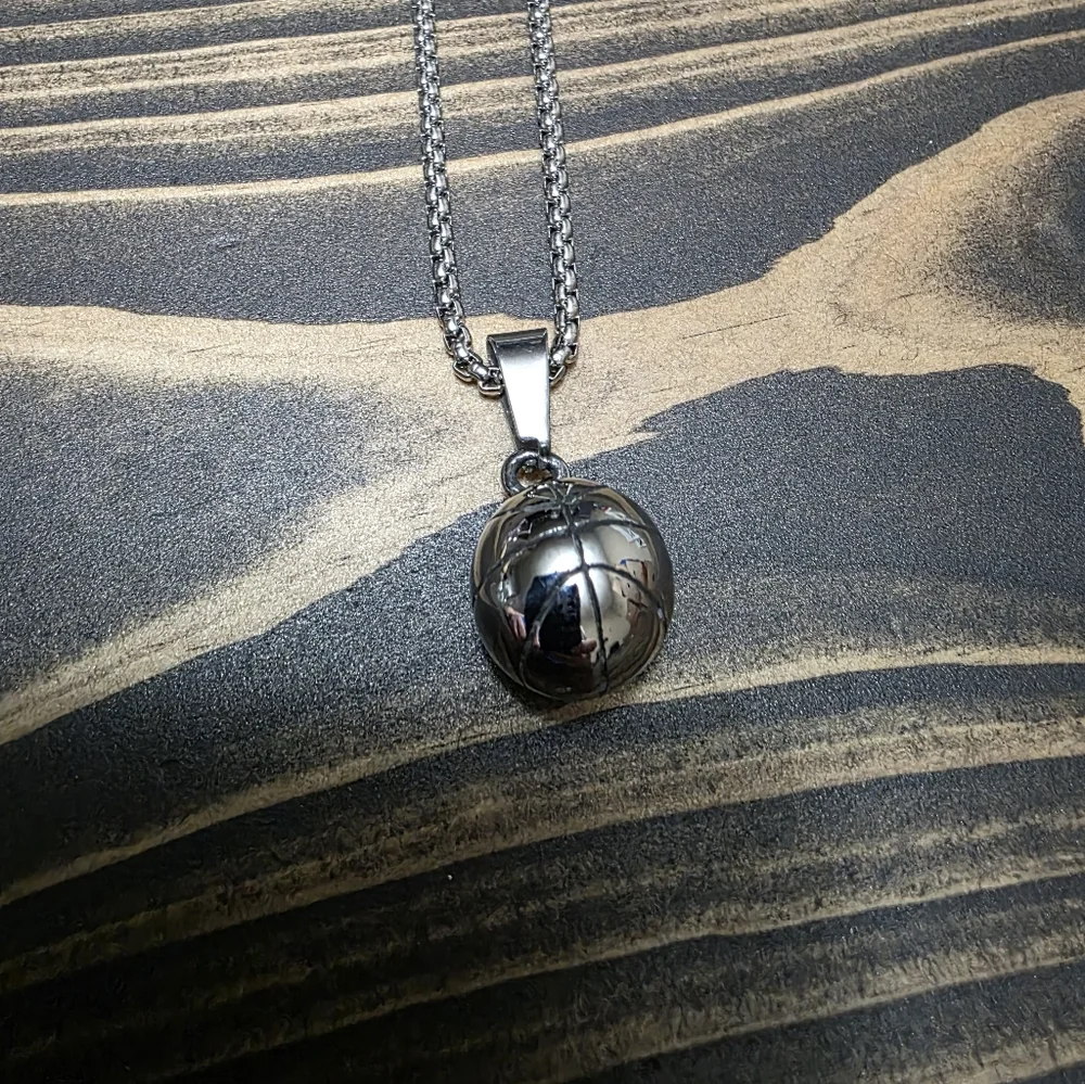 Chic BasketBall Pendant Necklace